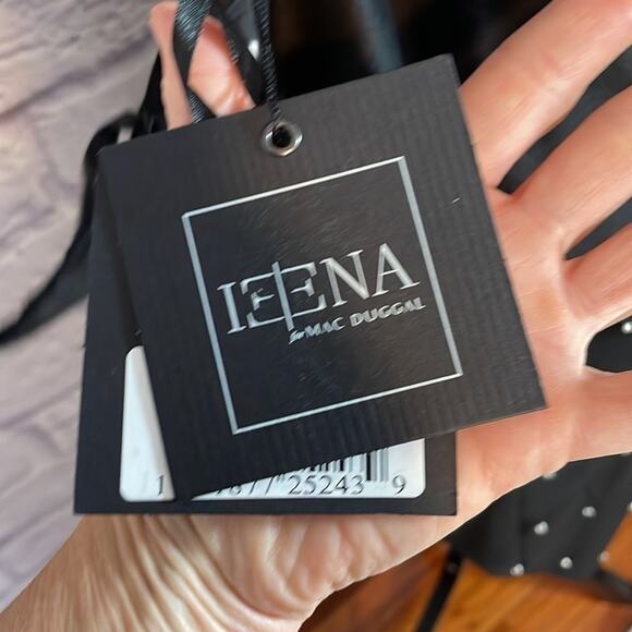 NWT Mac Duggal rhinestone beaded cocktail gown - Picture 7 of 12